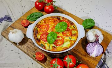 Omlett seemneleivaga Omlett seemneleivaga