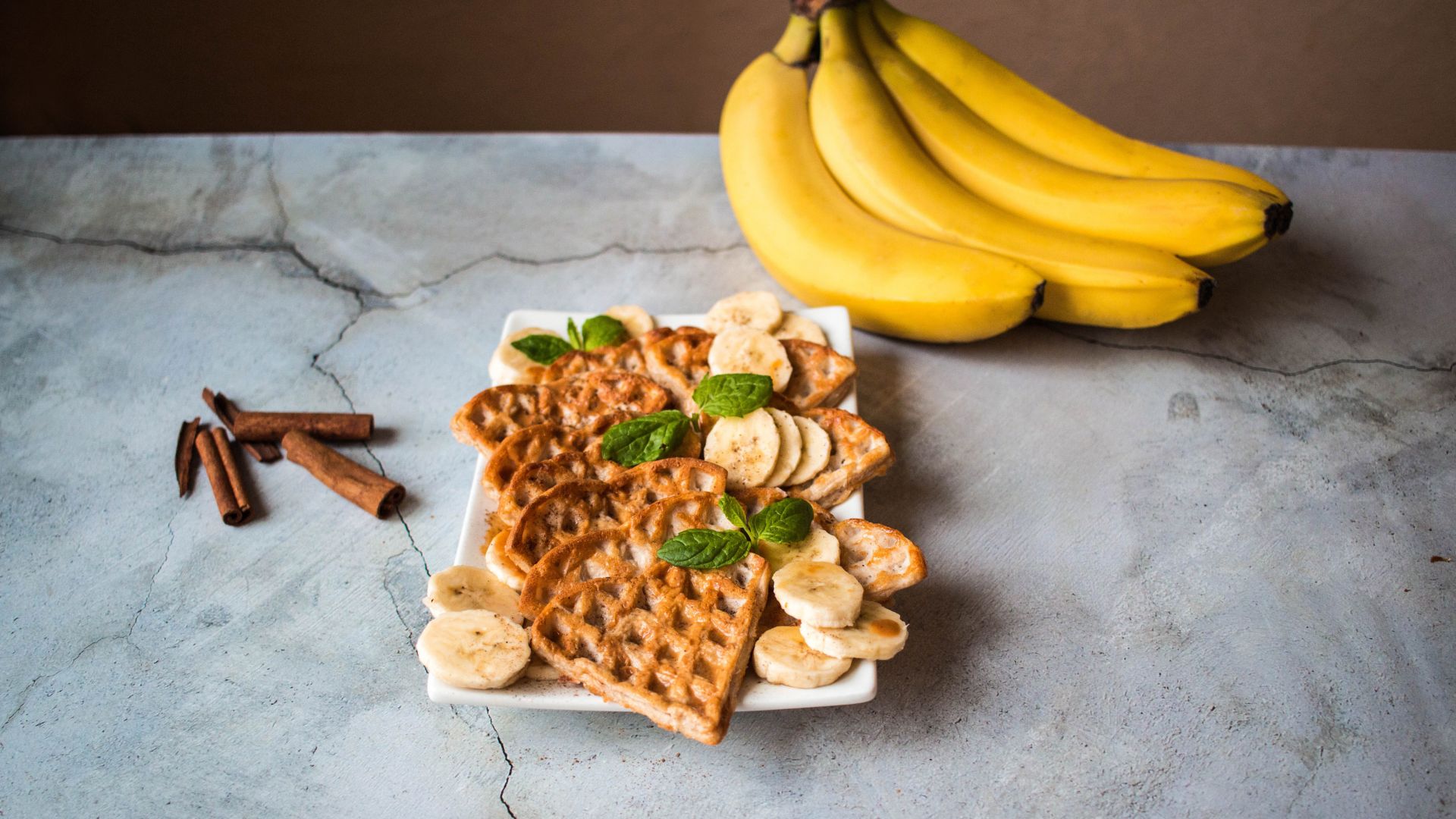 Proteiinivahvlid banaaniga