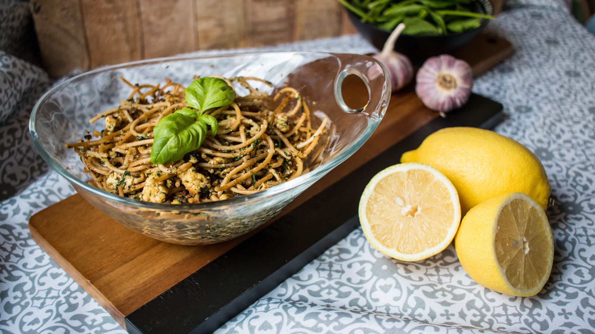 Taimne pesto pasta - Fitlap