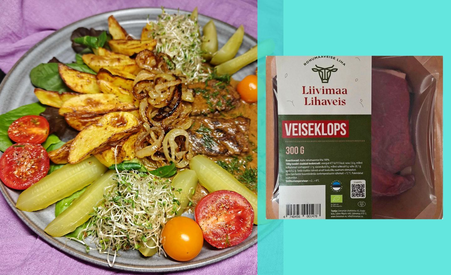 Kooreklops veiselihast (Liivimaa Lihaveis)