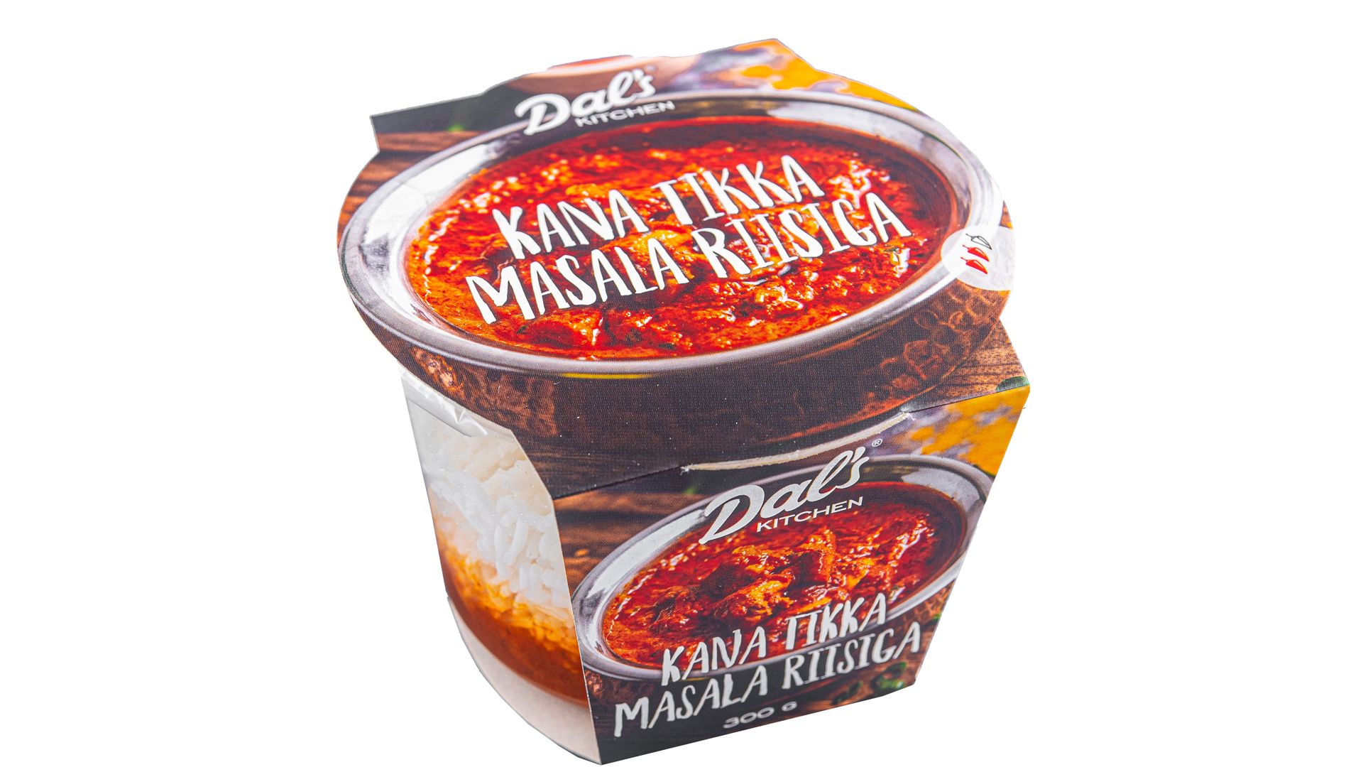 Kana tikka masala riisiga (Dal´s kitchen)