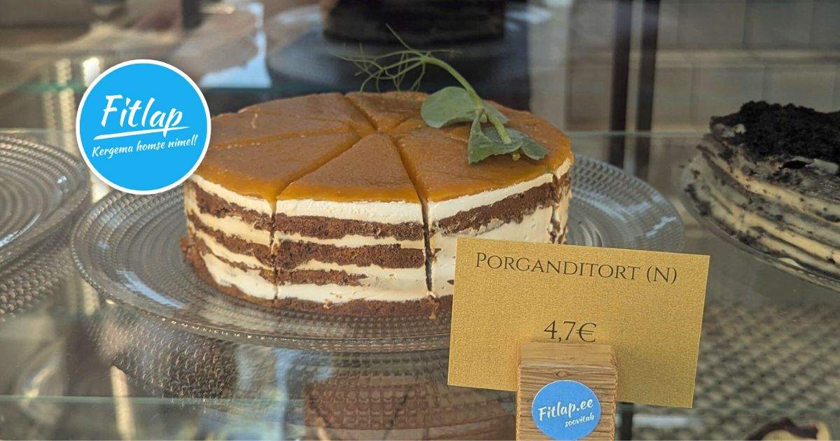 Fitlap porganditort Ristikheina kohvikus