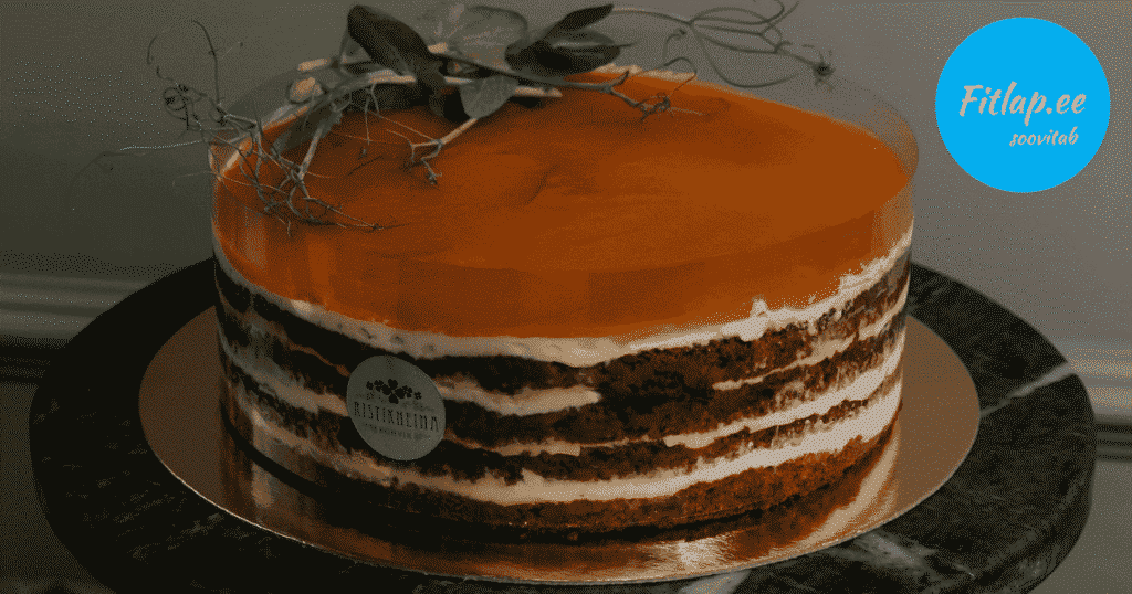 Ristikheina kohviku Fitlap porgandikook