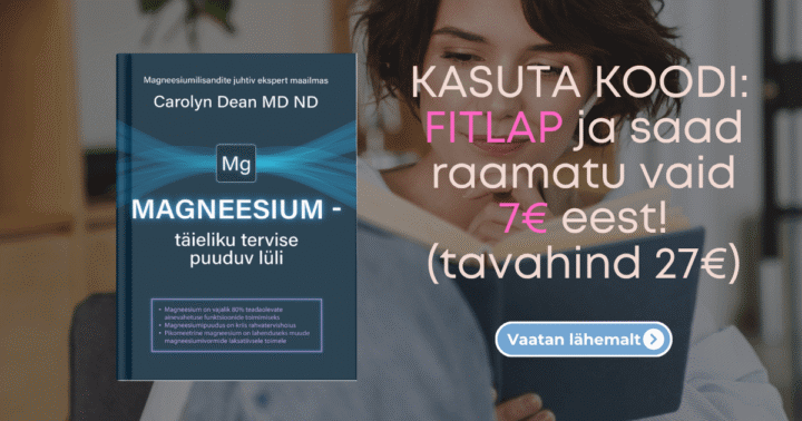 Magneesium raamat Carolyn Dean – sooduskoodiga pakkumine Fitlap lugejale.