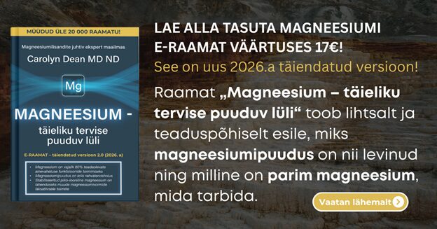 Tasuta mangeesiumi e-raamat